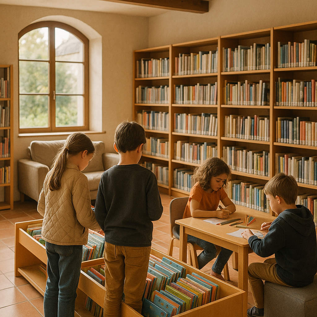 Animation bibliothèque pendant les vacances pour enfants : idées