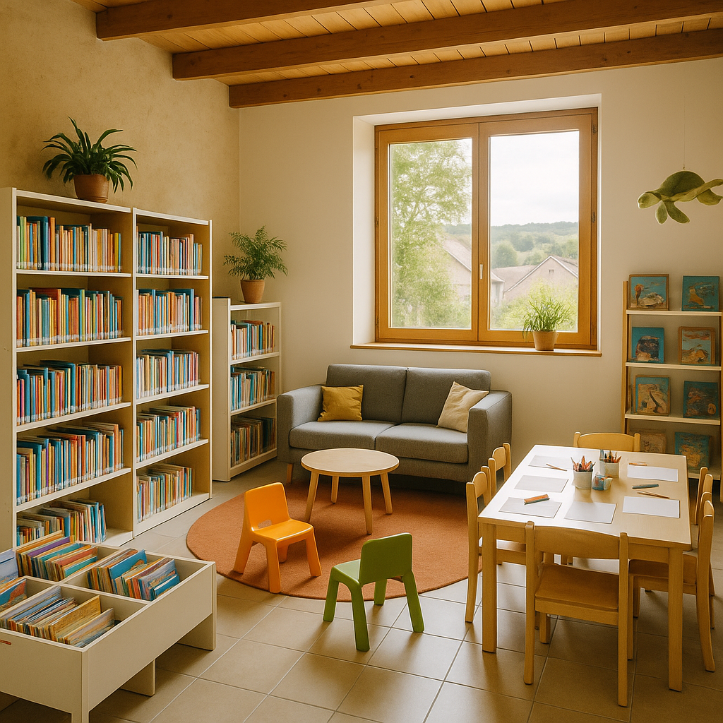Animations bibliothèque Touraine Vallée pour enfants ce mois-ci
