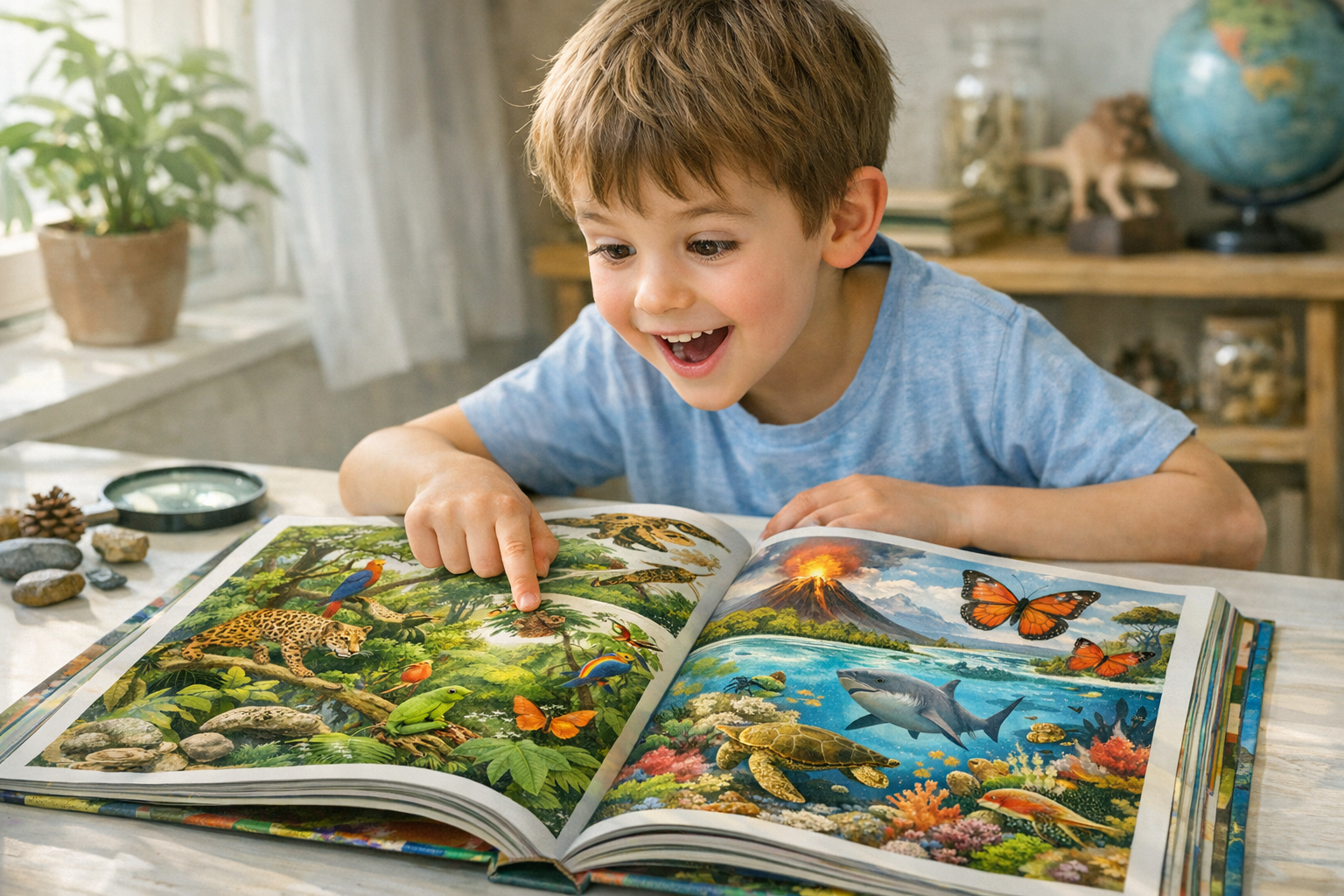 Les livres documentaires pour les enfants : stimuler la curiosité intellectuelle