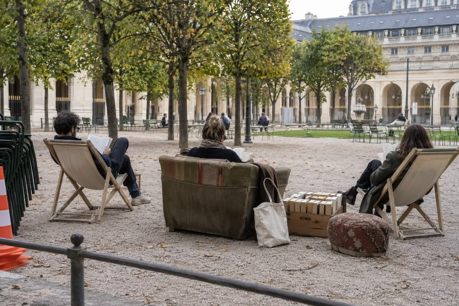 Biblis en folie : ce qui change pour les lecteurs du 2 au 4 octobre, avec une bibliothèque éphémère au Palais-Royal