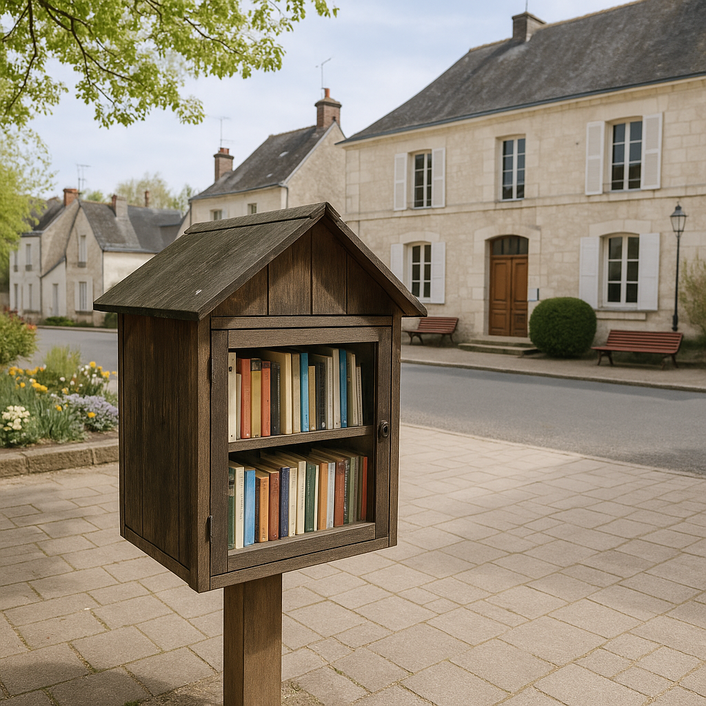Boîtes à livres et bibliothèques en Touraine : quelle différence ?