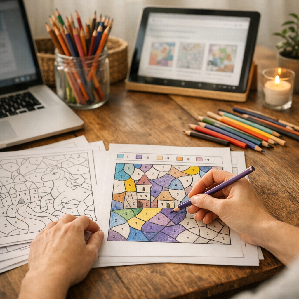 3. Où trouver des coloriages magiques gratuits à imprimer&nbsp;?