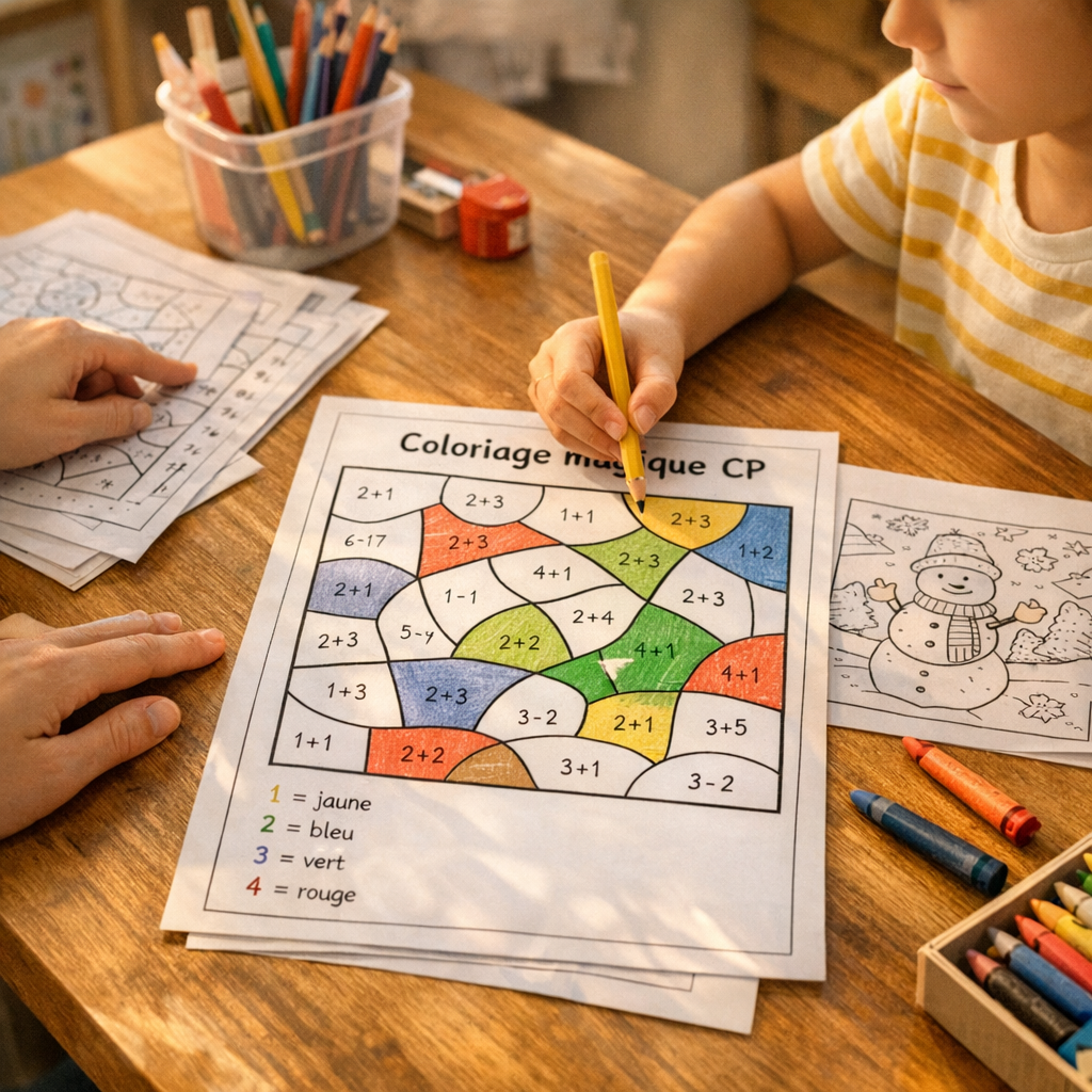 3. Comment choisir un coloriage magique CP à imprimer&nbsp;?