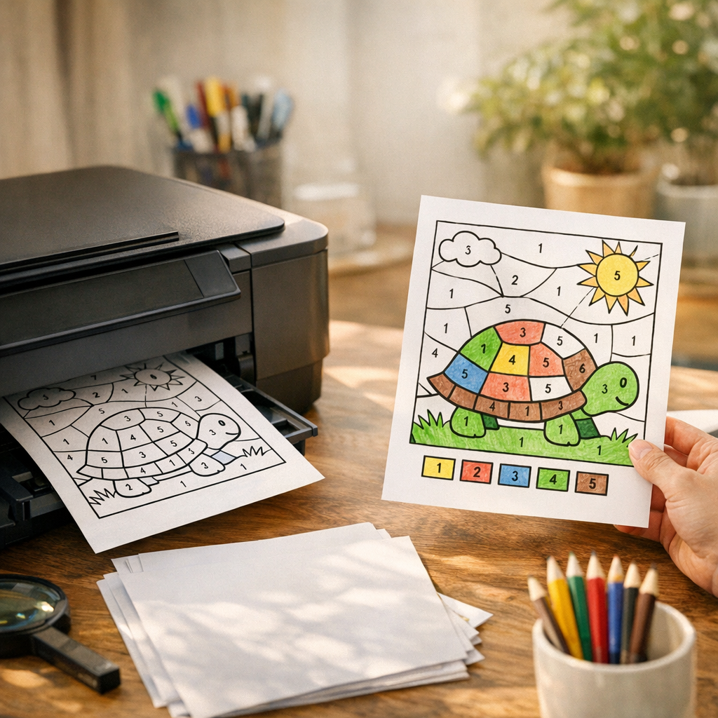3. Comment imprimer un coloriage magique GS sans perdre en lisibilité&nbsp;?