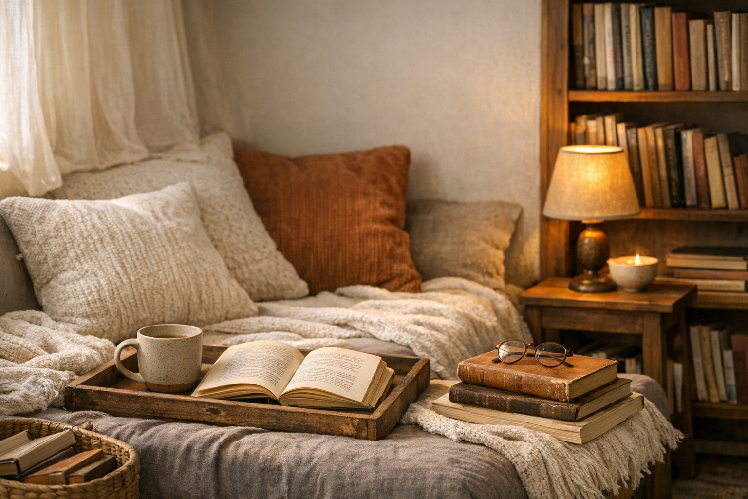 Créer un coin lecture vivant avec la bibliothèque