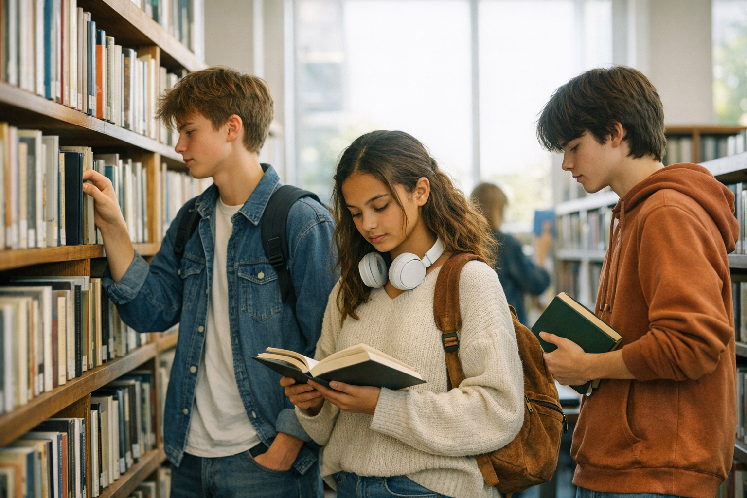 Créer un parcours de lecture ado en bibliothèque