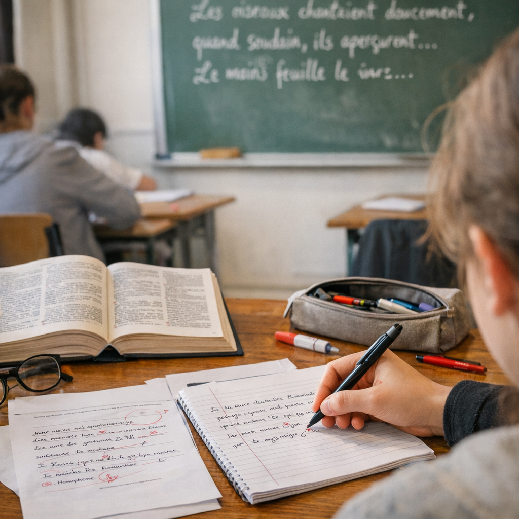Exemple de dictée de 3ème&nbsp;: difficultés à repérer avant le brevet