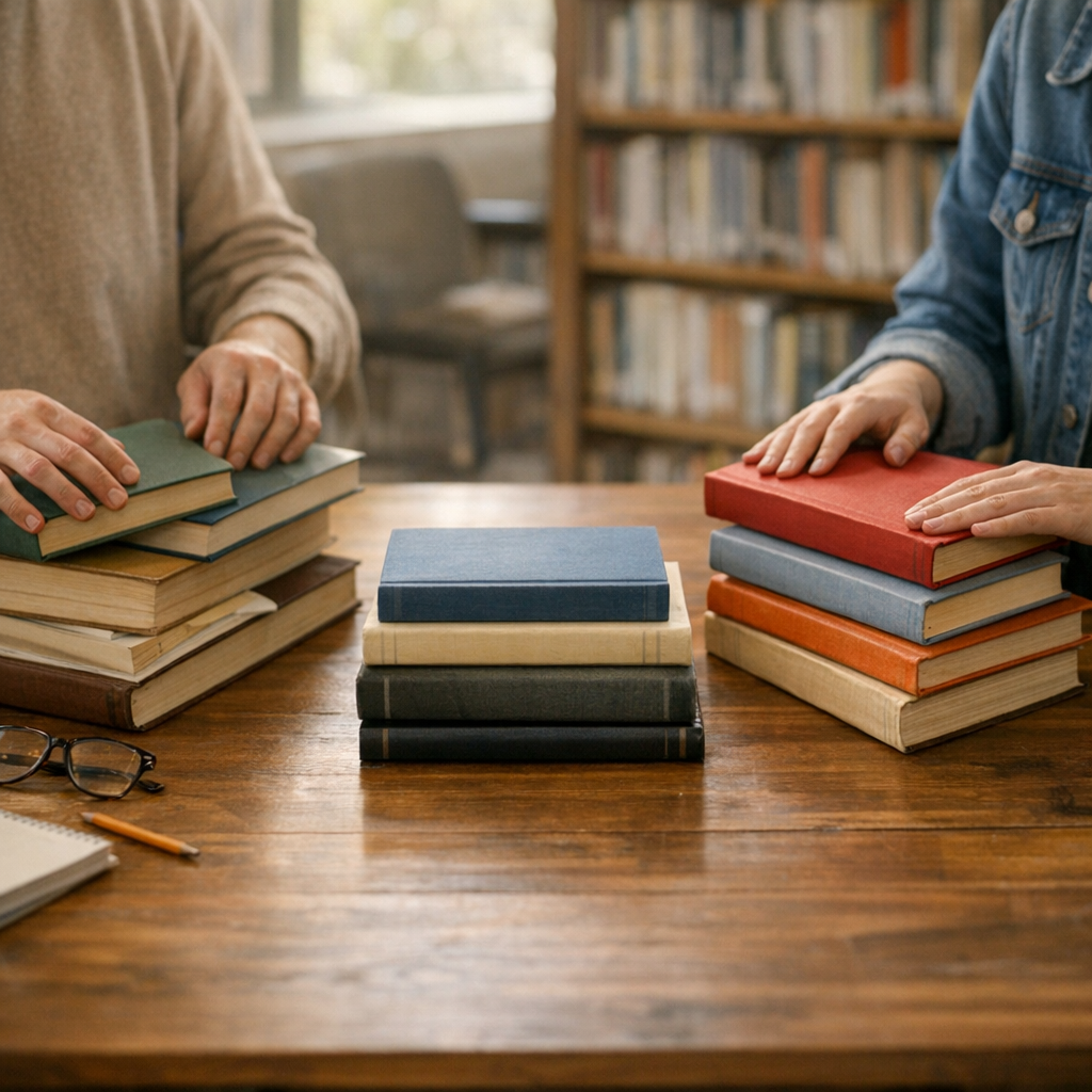 Exemple entièrement résolu&nbsp;: partager des livres en bibliothèque