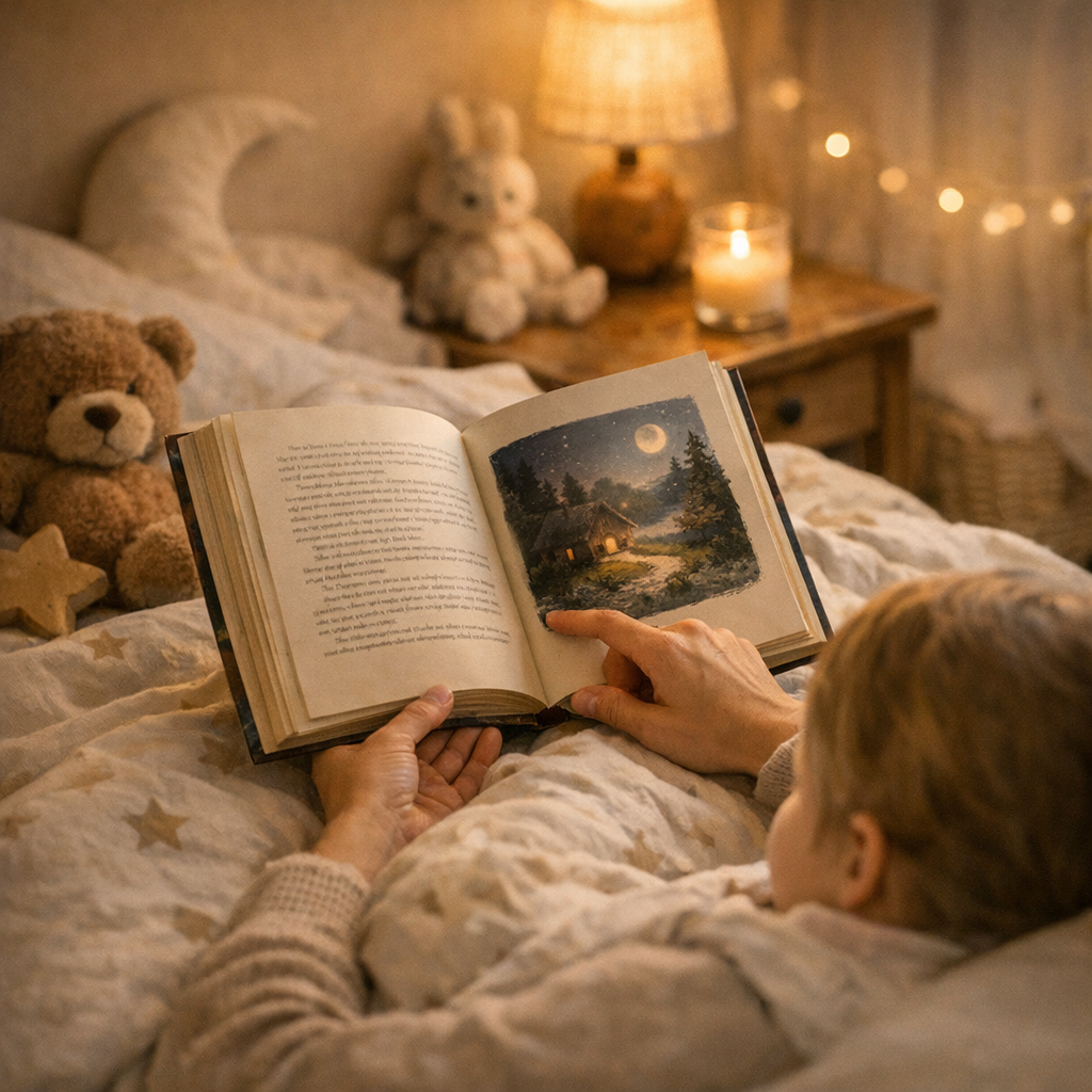 On lit quoi ce soir&nbsp;? Des idées de contes et récits apaisants