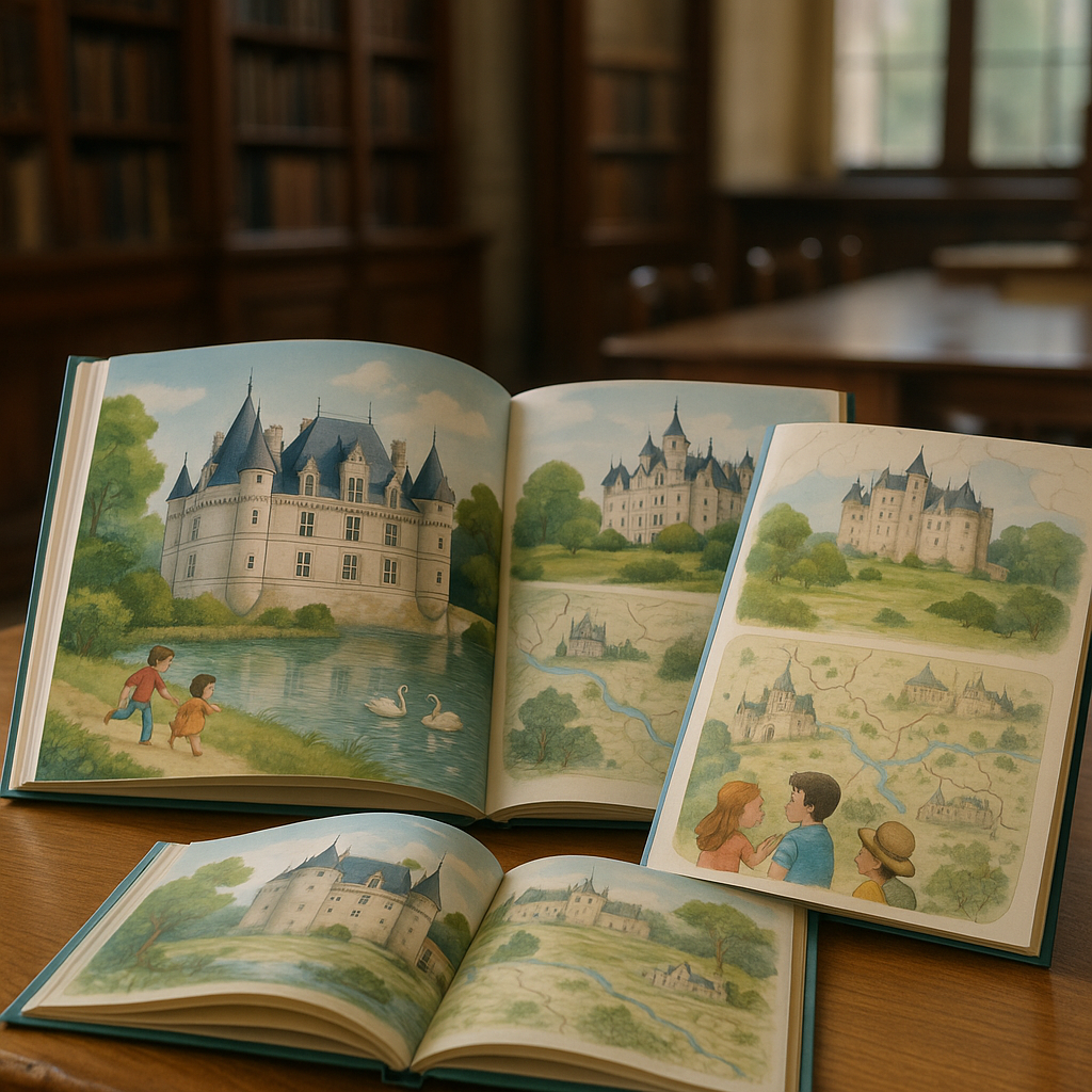 Livres enfants sur les châteaux de la Loire : nos choix