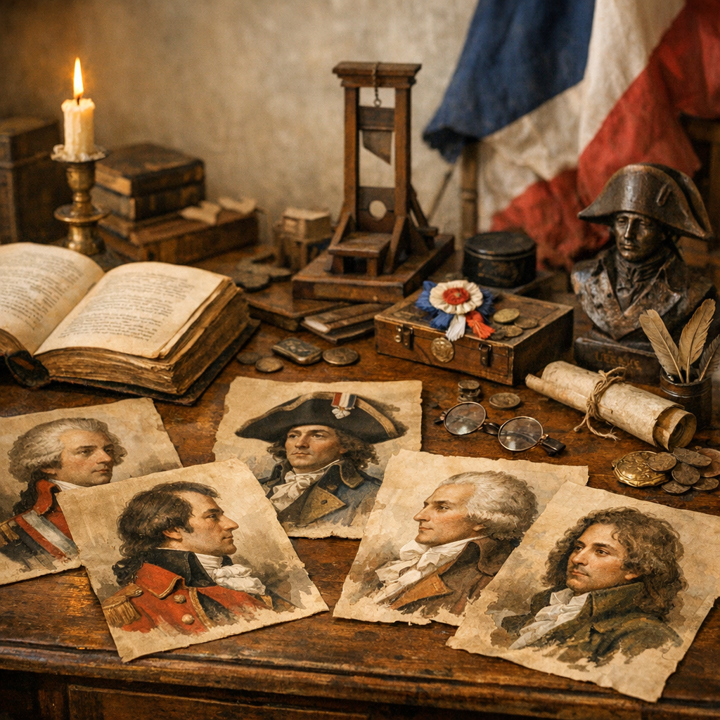 Identifier les personnages-clés de la Révolution française