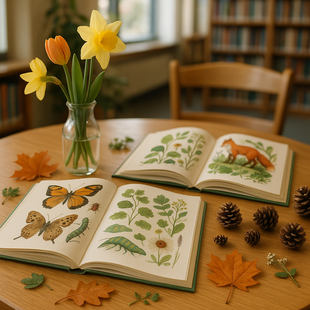 Sélection livres jeunesse sur la nature et les saisons