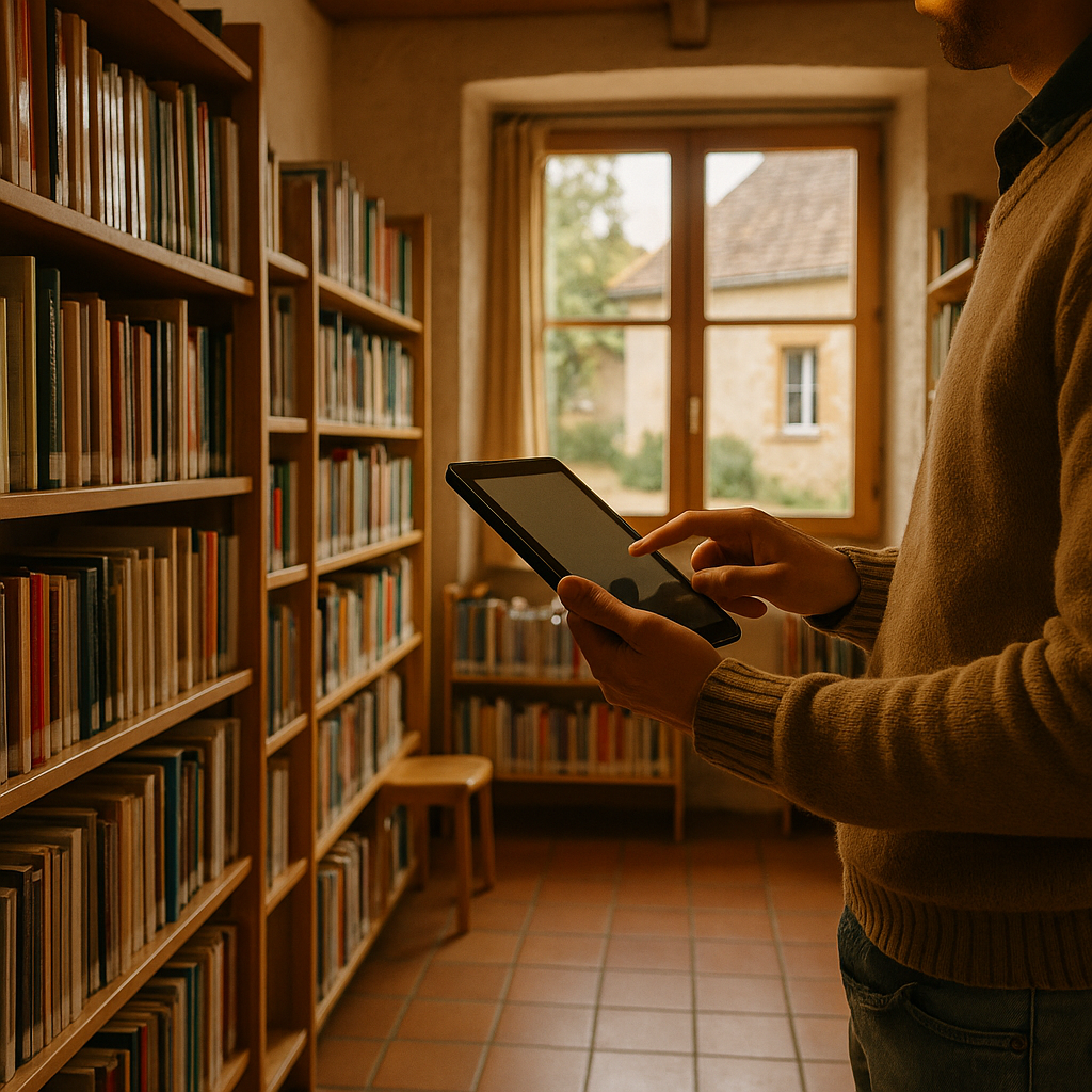 Services numériques bibliothèque Touraine Vallée : guide simple
