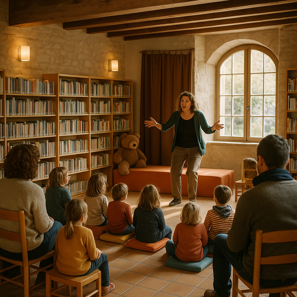 Spectacles jeunesse en bibliothèque Touraine Vallée : le guide