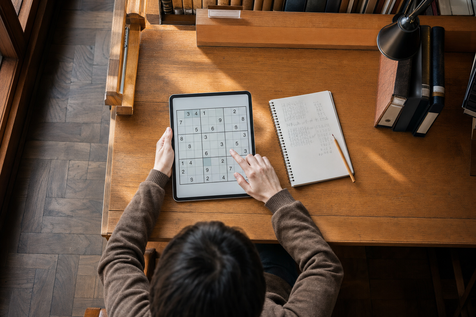 Le sudoku en ligne se joue mieux quand on apprend à regarder