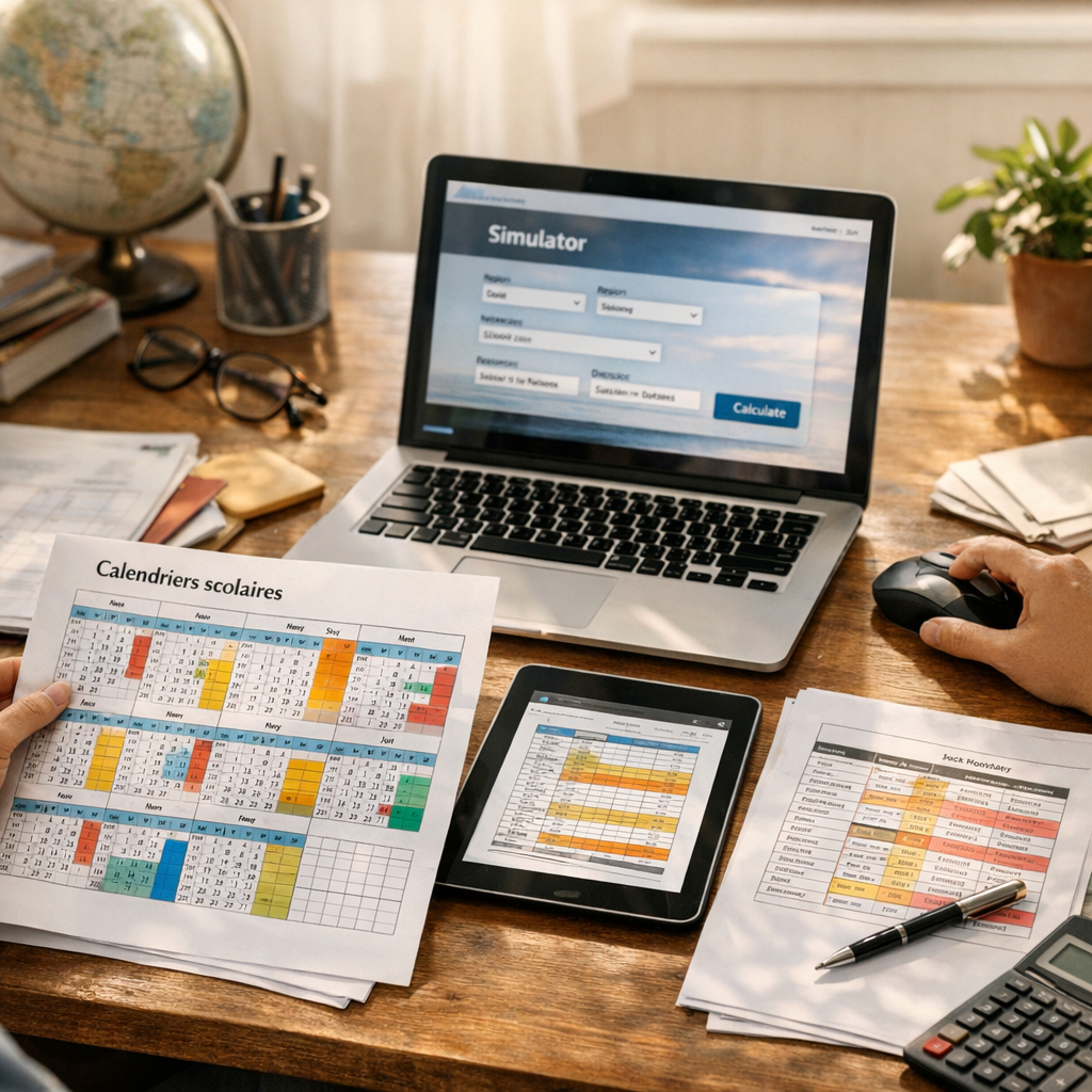 Calendriers scolaires officiels, simulateurs et PDF : quelles sources utiliser ?